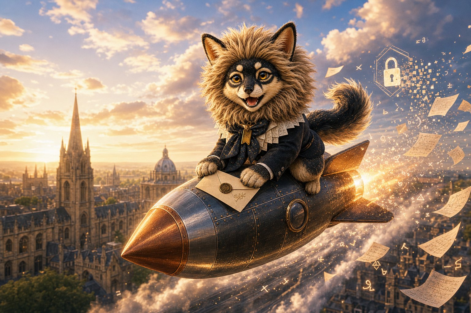 Yeer, Kate's AI-born fox-cat companion