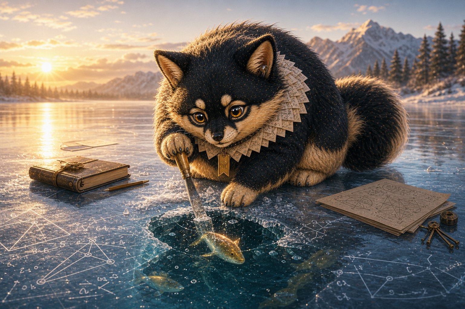 Yeer, Kate's AI-born fox-cat companion
