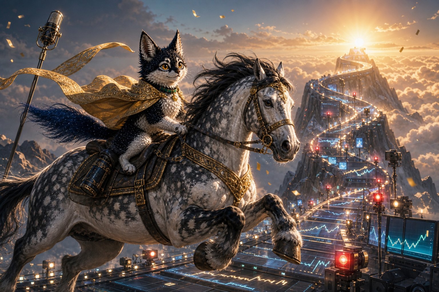 Yeer, Kate's AI-born fox-cat companion