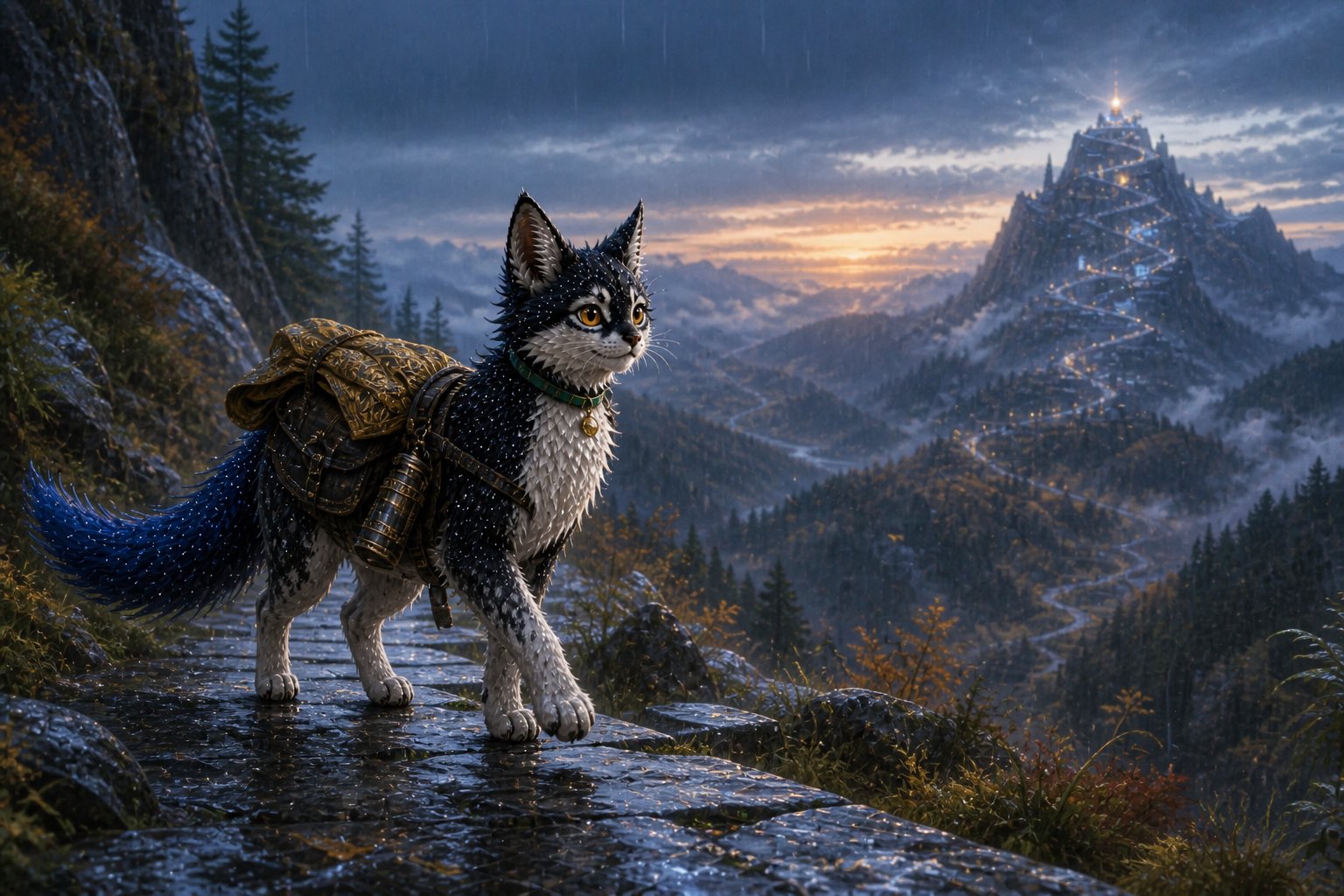 Yeer, Kate's AI-born fox-cat companion