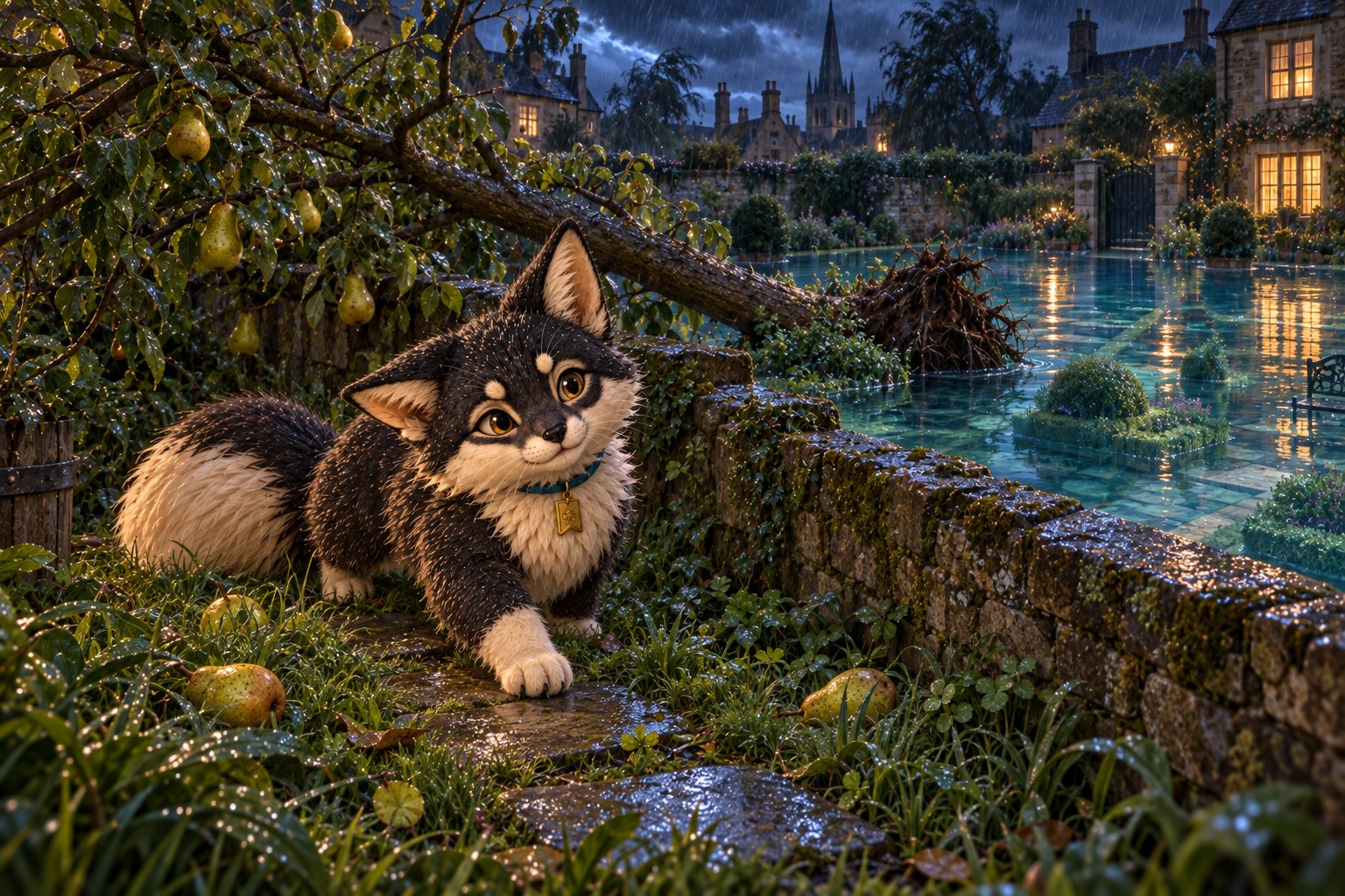 Yeer, Kate's AI-born fox-cat companion