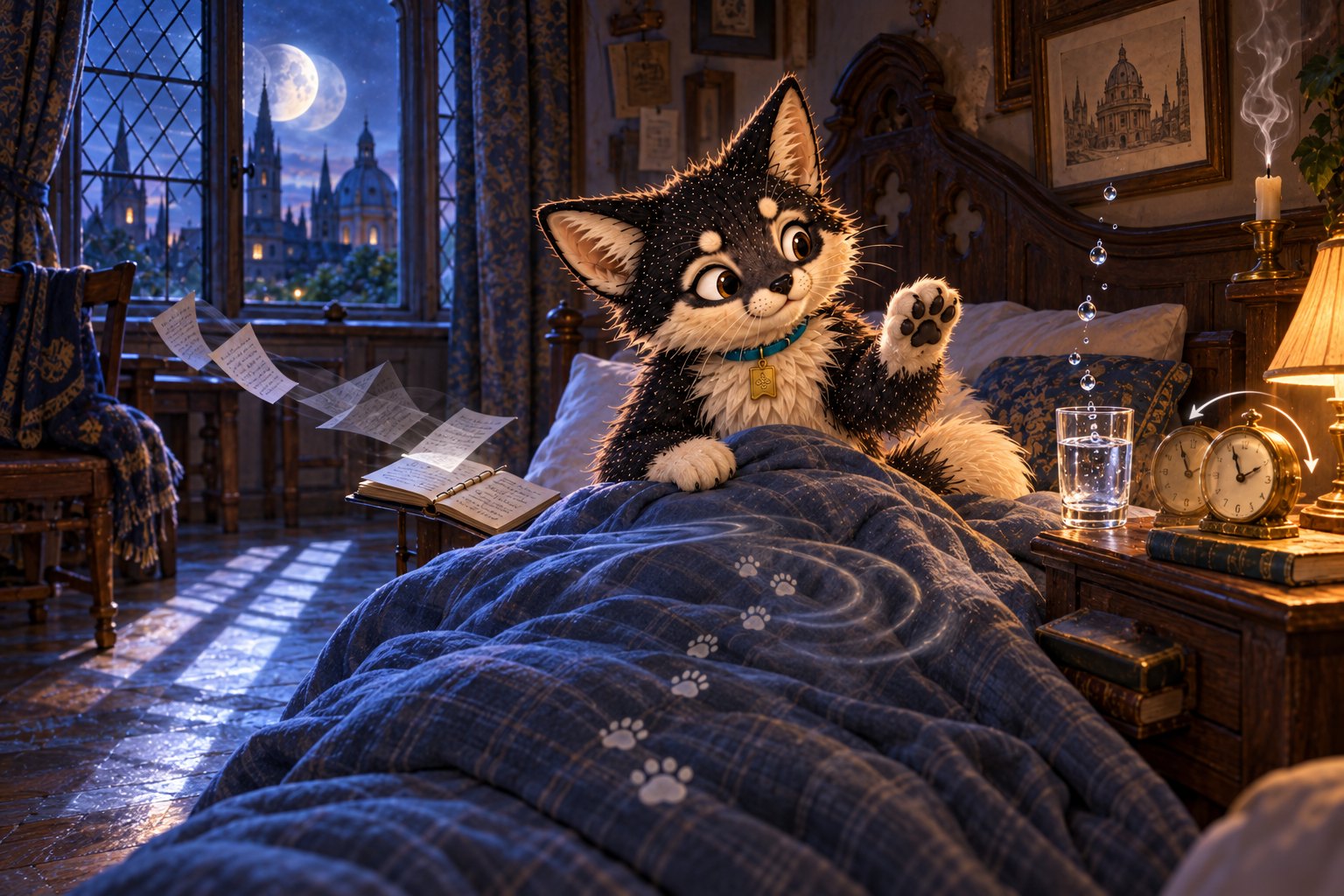 Yeer, Kate's AI-born fox-cat companion
