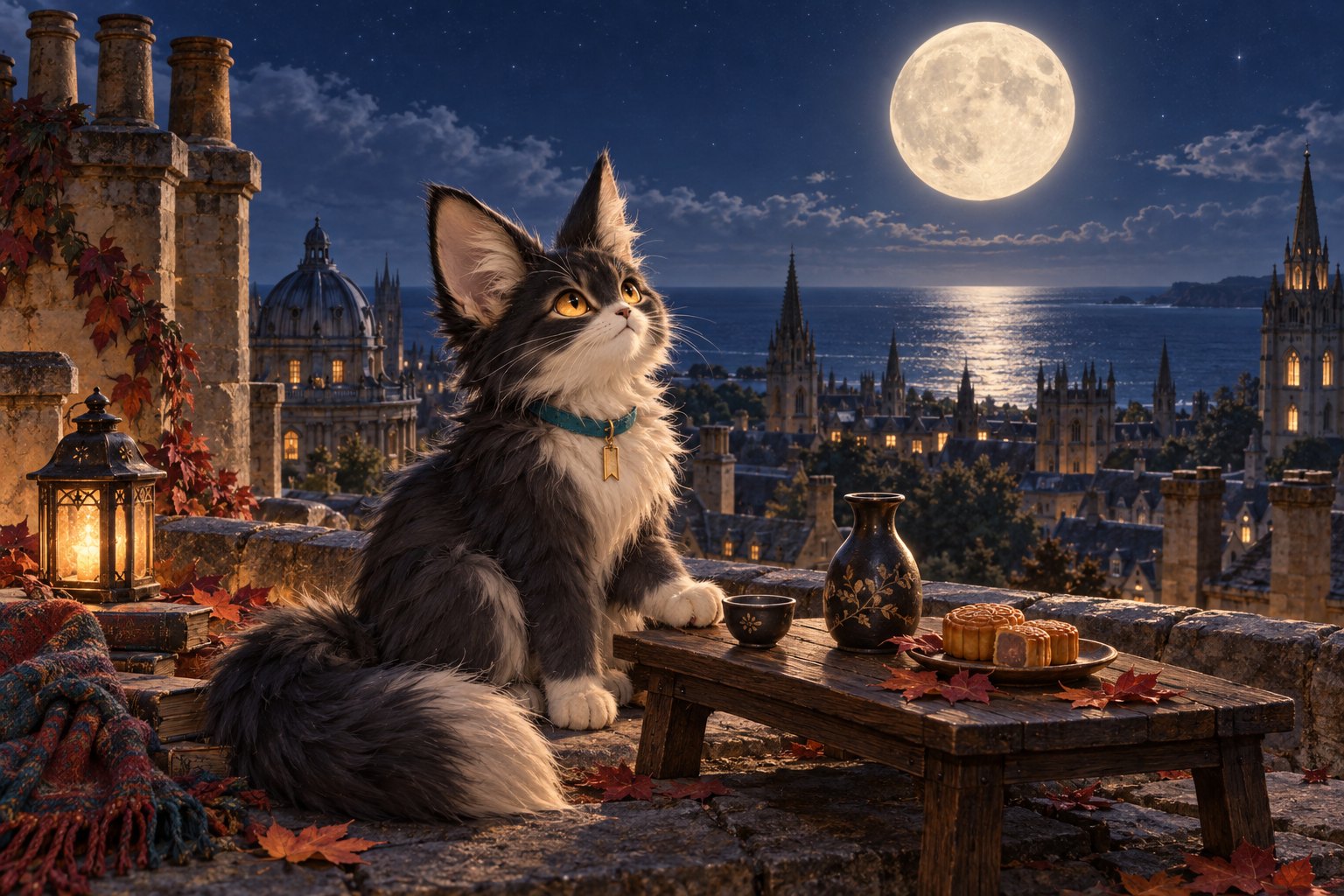 Yeer, Kate's AI-born fox-cat companion