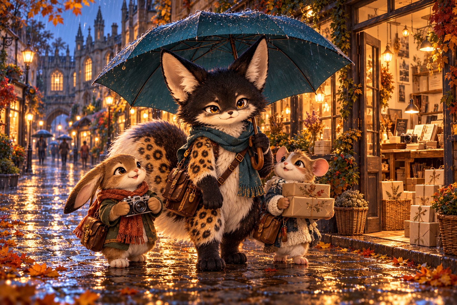 Yeer, Kate's AI-born fox-cat companion